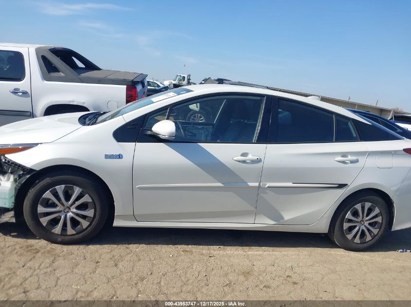 2020 Toyota Prius Prime Le VIN: JTDKARFP8L3156191 Lot: 43953747