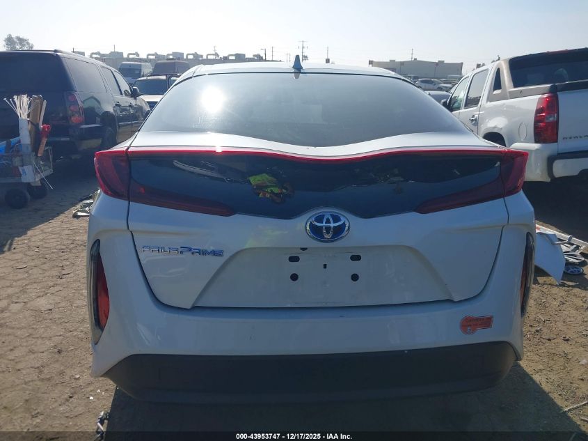 2020 Toyota Prius Prime Le VIN: JTDKARFP8L3156191 Lot: 43953747