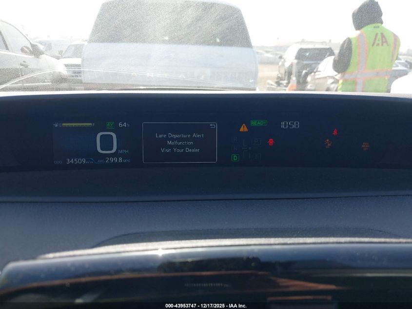 2020 Toyota Prius Prime Le VIN: JTDKARFP8L3156191 Lot: 43953747