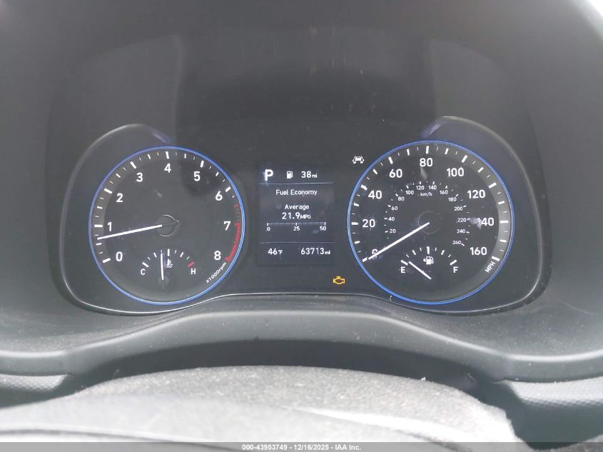 2020 Hyundai Kona Se VIN: KM8K12AA0LU451768 Lot: 43953749