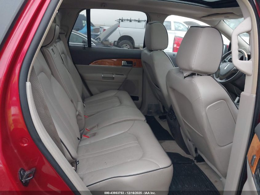 2012 Lincoln Mkx VIN: 2LMDJ8JK6CBL12727 Lot: 43953753