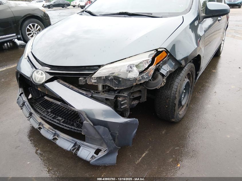 2017 Toyota Corolla Le VIN: 2T1BURHE1HC781114 Lot: 43953763