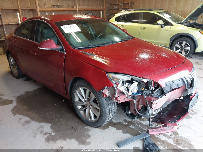 2015 Buick Regal Turbo VIN: 2G4GK5EX0F9163298 Lot: 43953777