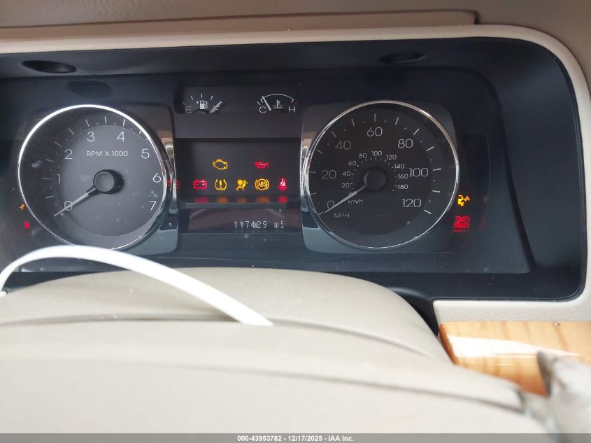 2009 Lincoln Mkz VIN: 3LNHM26T49R626552 Lot: 43953782