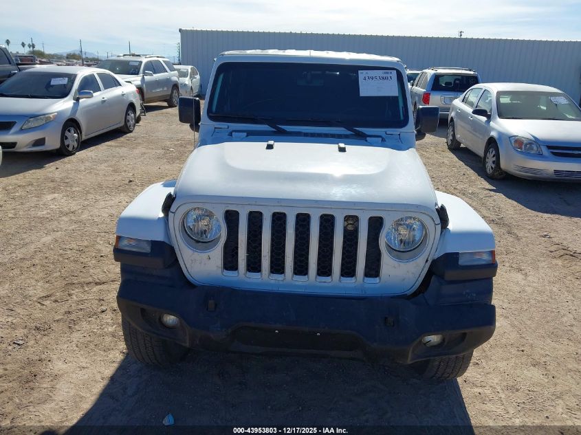 2023 Jeep Gladiator Overland 4X4 VIN: 1C6HJTFG2PL534669 Lot: 43953803