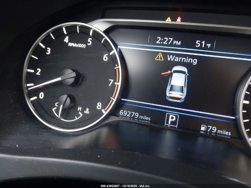 2022 Nissan Altima Sr Intelligent Awd VIN: 1N4BL4CW1NN396124 Lot: 43953807