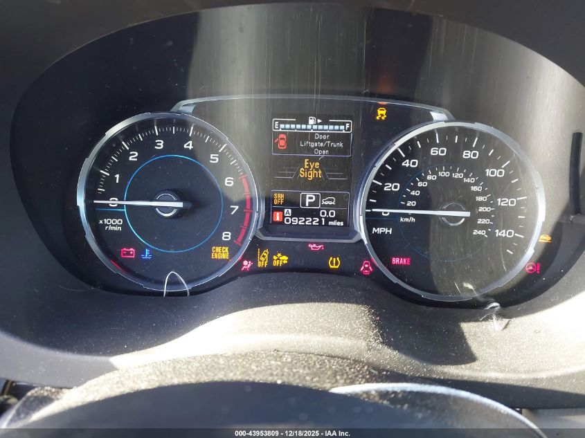 2018 Subaru Forester 2.5I Limited VIN: JF2SJARC7JH407293 Lot: 43953809