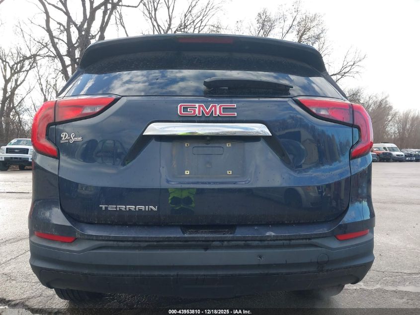 2018 GMC Terrain Sle VIN: 3GKALMEV5JL390710 Lot: 43953810