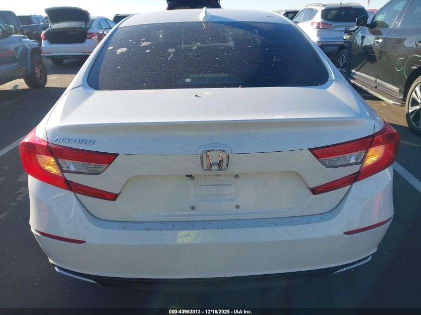 2018 Honda Accord Ex-L VIN: 1HGCV1F56JA081929 Lot: 43953813