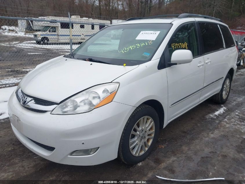 2009 Toyota Sienna Limited VIN: 5TDBK22C29S025935 Lot: 43953818