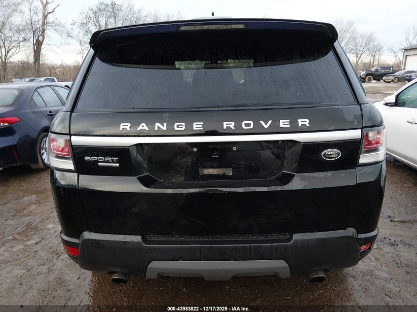 2016 Land Rover Range Rover Sport 3.0L V6 Supercharged Se VIN: SALWG2VF7GA645787 Lot: 43953822
