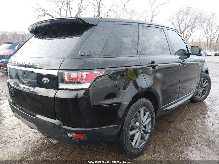 2016 Land Rover Range Rover Sport 3.0L V6 Supercharged Se VIN: SALWG2VF7GA645787 Lot: 43953822