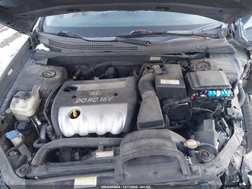 2008 Hyundai Sonata Gls VIN: 5NPET46C48H341048 Lot: 43953824