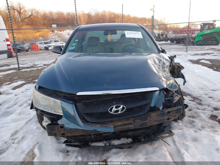 2008 Hyundai Sonata Gls VIN: 5NPET46C48H341048 Lot: 43953824