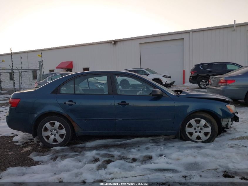 2008 Hyundai Sonata Gls VIN: 5NPET46C48H341048 Lot: 43953824