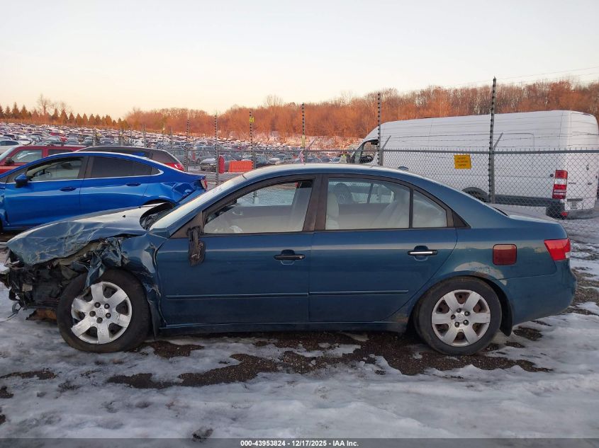 2008 Hyundai Sonata Gls VIN: 5NPET46C48H341048 Lot: 43953824