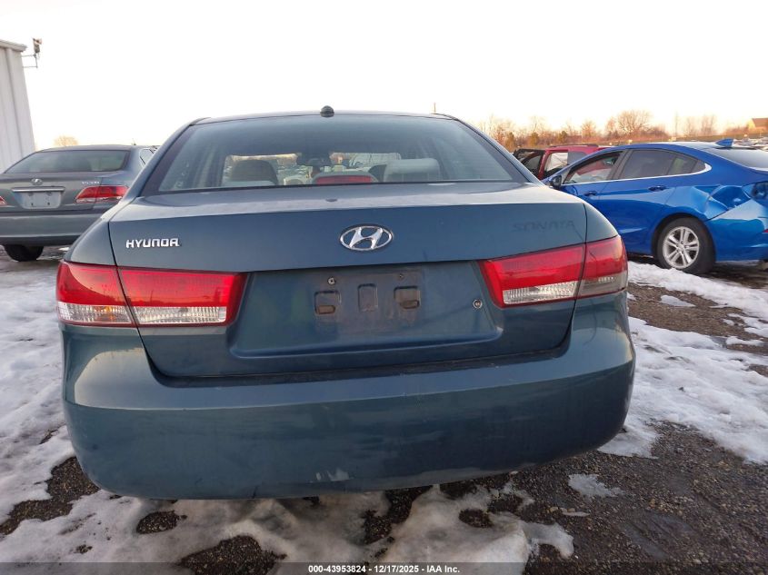 2008 Hyundai Sonata Gls VIN: 5NPET46C48H341048 Lot: 43953824