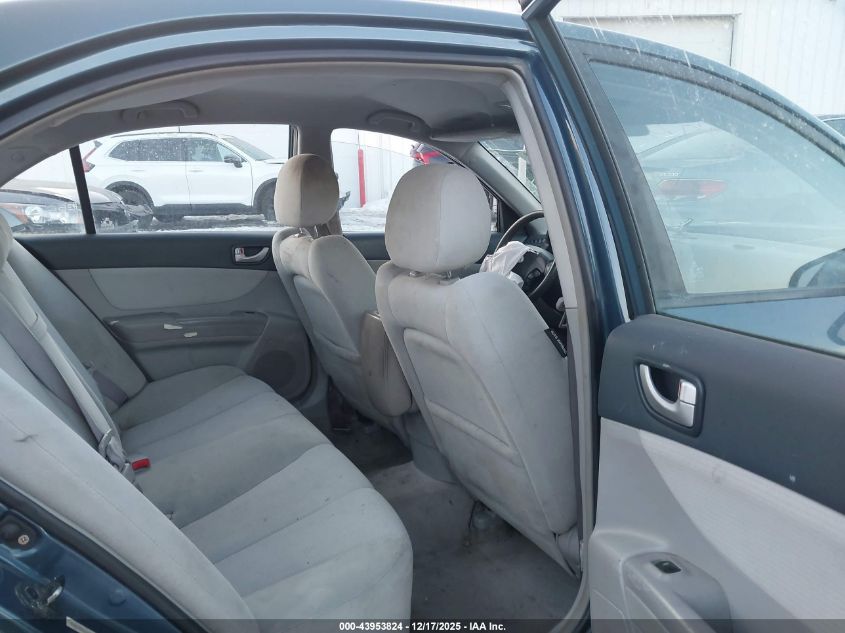 2008 Hyundai Sonata Gls VIN: 5NPET46C48H341048 Lot: 43953824