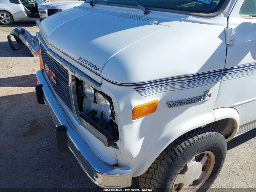 1995 GMC Rally Wagon / Van G2500 VIN: 1GDEG25KXSF557677 Lot: 43953826