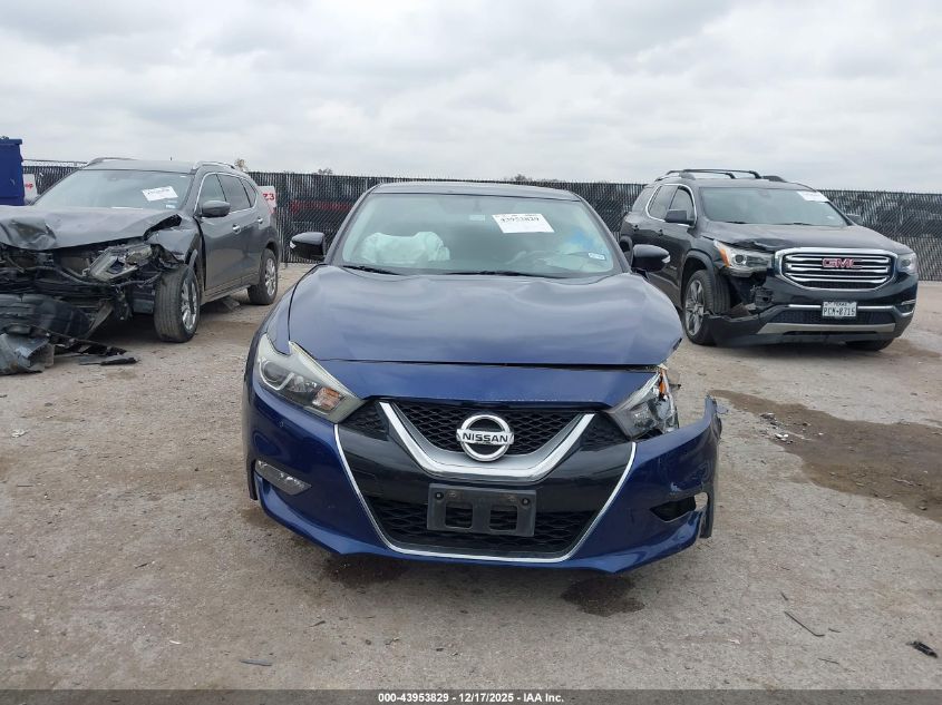 2017 Nissan Maxima 3.5 Sv VIN: 1N4AA6AP9HC390399 Lot: 43953829