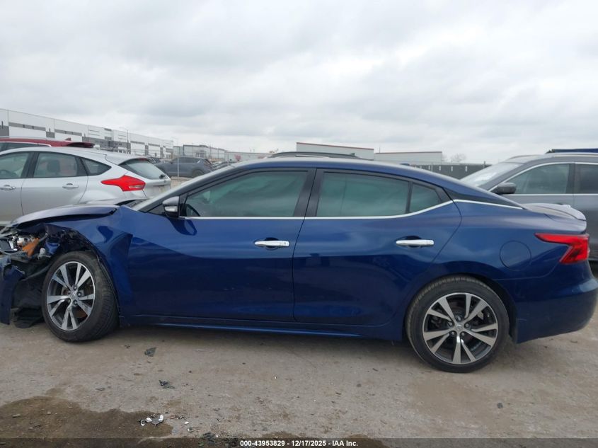 2017 Nissan Maxima 3.5 Sv VIN: 1N4AA6AP9HC390399 Lot: 43953829