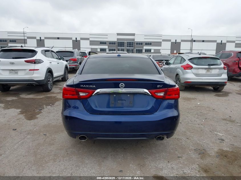2017 Nissan Maxima 3.5 Sv VIN: 1N4AA6AP9HC390399 Lot: 43953829