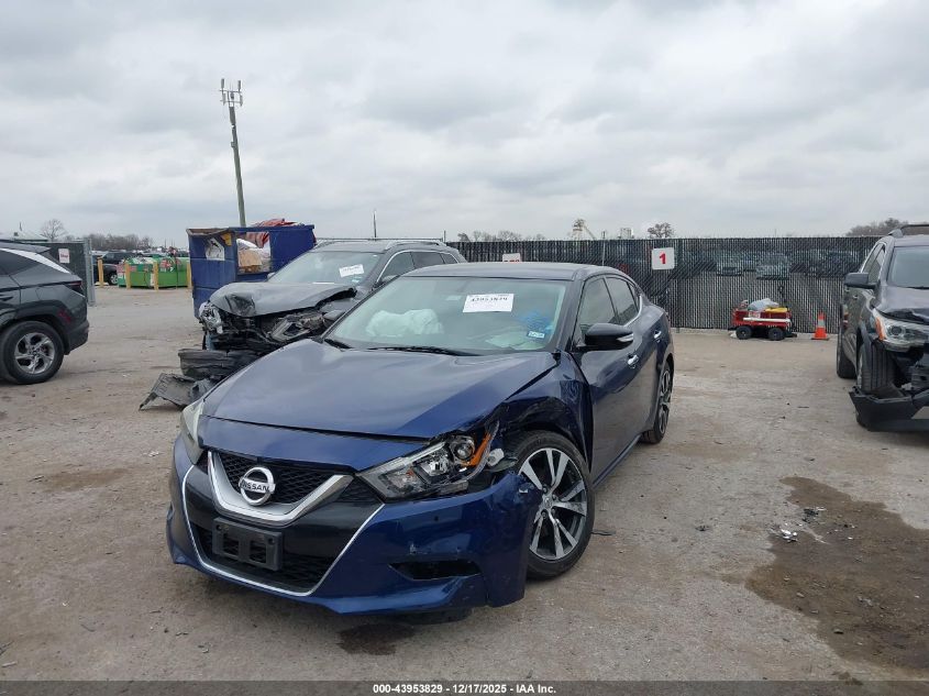 2017 Nissan Maxima 3.5 Sv VIN: 1N4AA6AP9HC390399 Lot: 43953829