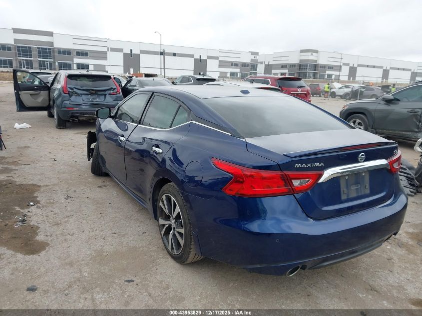 2017 Nissan Maxima 3.5 Sv VIN: 1N4AA6AP9HC390399 Lot: 43953829