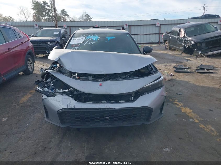 2025 Honda Civic Sedan Sport VIN: 19XFL2H85SE034047 Lot: 43953832