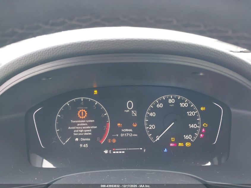 2025 Honda Civic Sedan Sport VIN: 19XFL2H85SE034047 Lot: 43953832