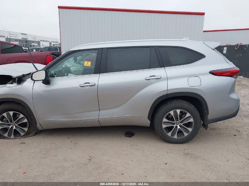 2023 Toyota Highlander Xle VIN: 5TDKDRBH2PS527162 Lot: 43953836
