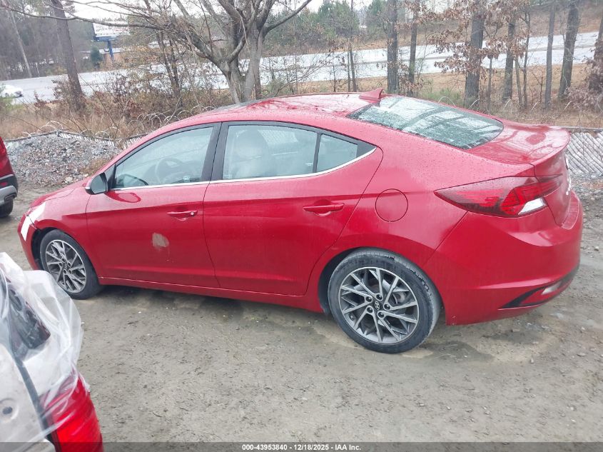 2019 Hyundai Elantra Limited VIN: KMHD84LF5KU741284 Lot: 43953840