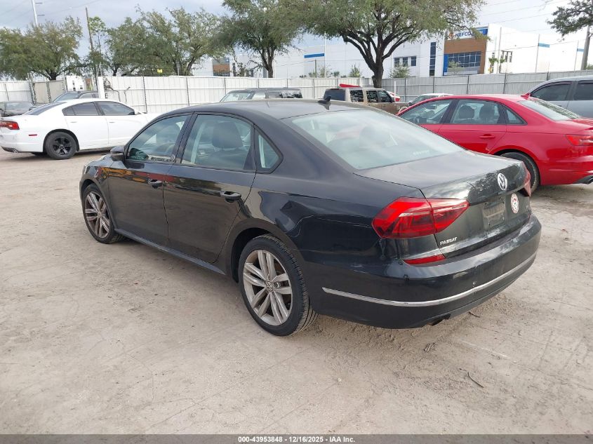 2019 Volkswagen Passat 2.0T Wolfsburg Edition VIN: 1VWLA7A31KC009283 Lot: 43953848