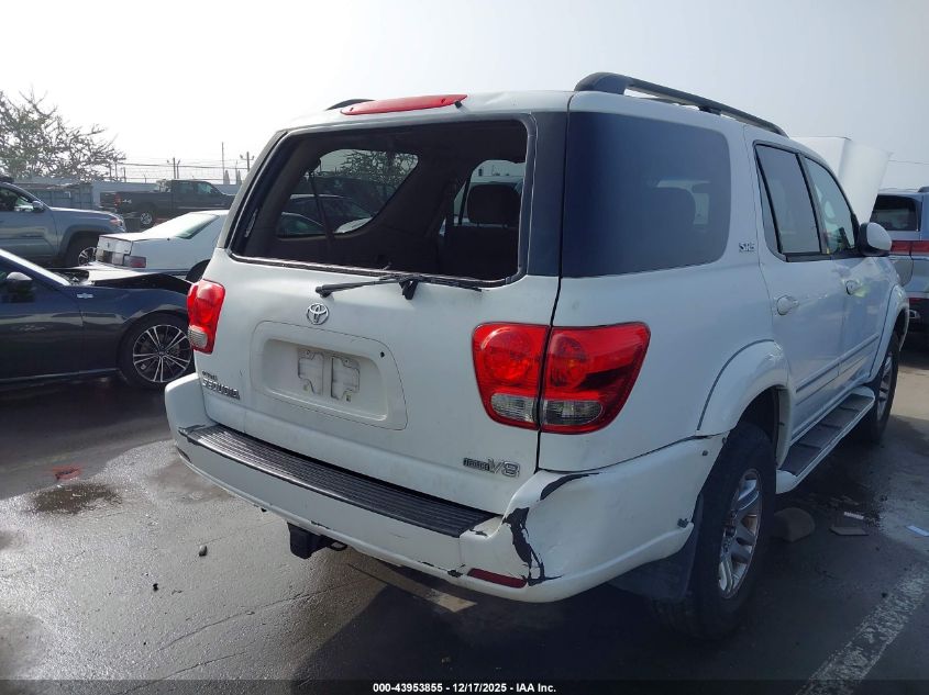 2005 Toyota Sequoia Sr5 V8 VIN: 5TDZT34A65S241133 Lot: 43953855