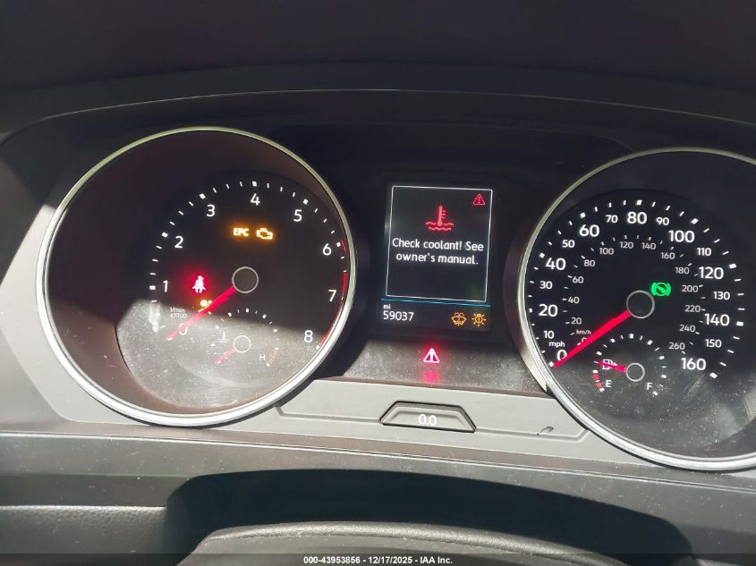 2018 Volkswagen Tiguan 2.0T Se/2.0T Sel VIN: 3VV3B7AX0JM076569 Lot: 43953856