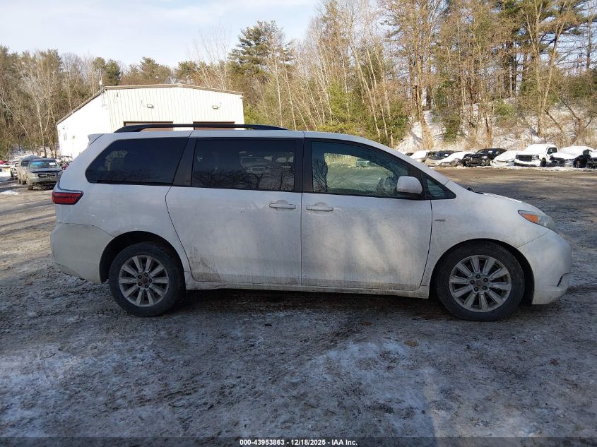 2016 Toyota Sienna Le 7 Passenger VIN: 5TDJK3DC3GS131614 Lot: 43953863