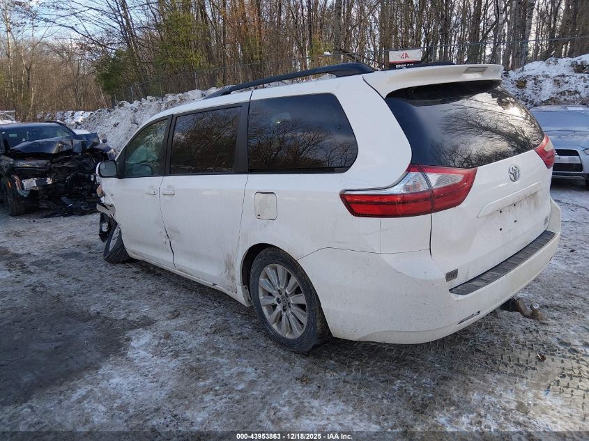 2016 Toyota Sienna Le 7 Passenger