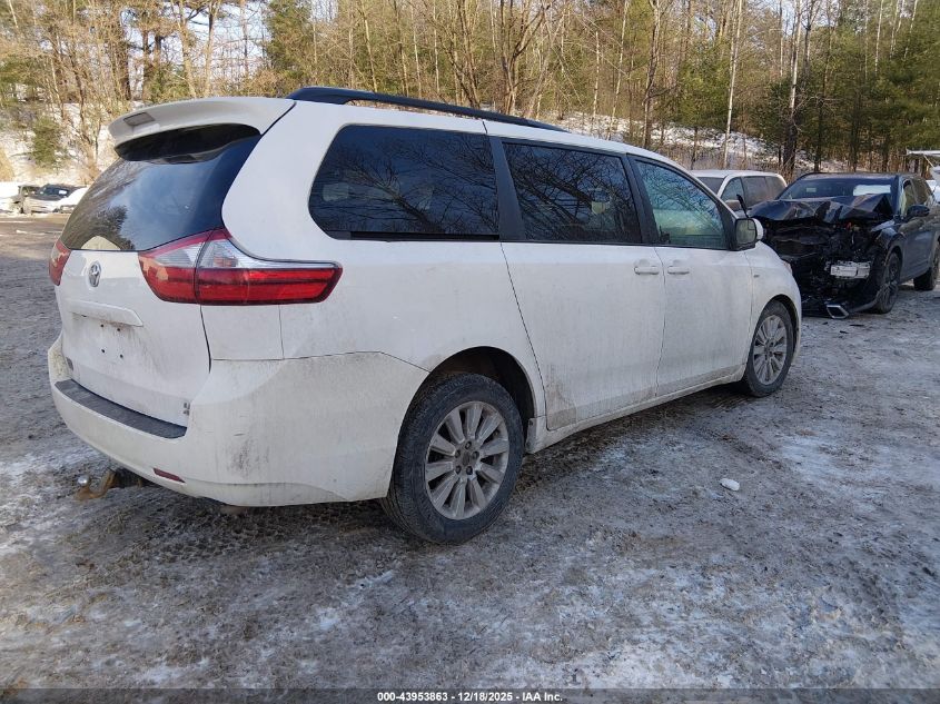 2016 Toyota Sienna Le 7 Passenger