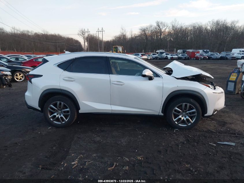 2016 Lexus Nx 200T VIN: JTJBARBZ2G2093380 Lot: 43953870