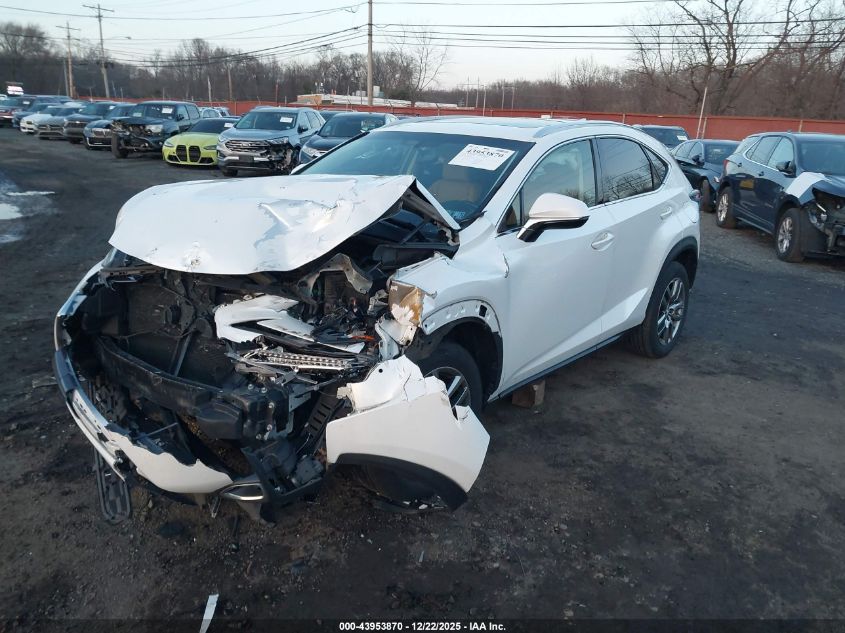 2016 Lexus Nx 200T VIN: JTJBARBZ2G2093380 Lot: 43953870