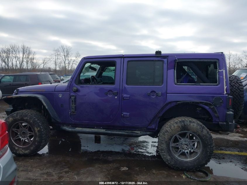 2017 Jeep Wrangler Unlimited Sport 4X4 VIN: 1C4BJWDG9HL707477 Lot: 43953872