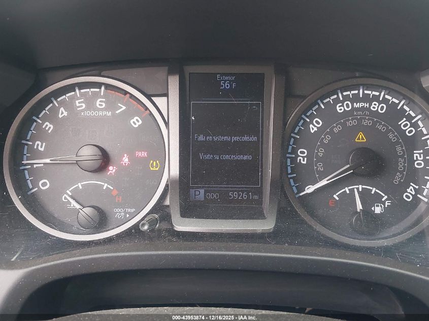 2019 Toyota Tacoma Trd Off Road VIN: 3TMCZ5AN4KM272612 Lot: 43953874