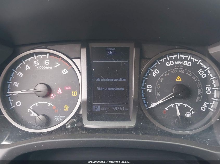 2019 Toyota Tacoma Trd Off Road VIN: 3TMCZ5AN4KM272612 Lot: 43953874