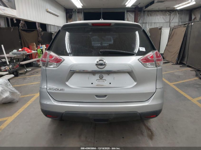 2016 Nissan Rogue S/Sl/Sv VIN: 5N1AT2MT7GC801038 Lot: 43953884