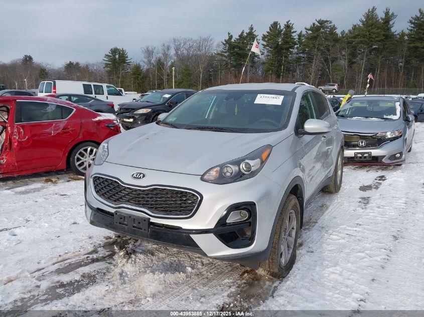 2022 Kia Sportage Lx VIN: KNDPMCAC6N7973301 Lot: 43953885