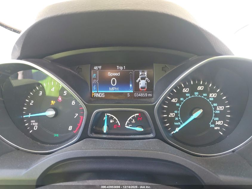 2016 Ford Escape Se VIN: 1FMCU9GX3GUB37358 Lot: 43953886