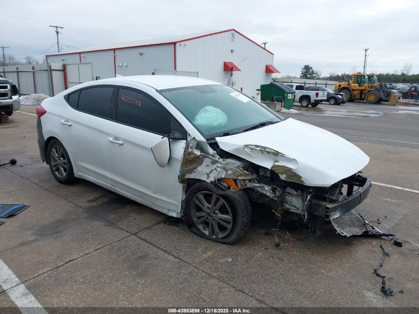 2018 Hyundai Elantra Sel VIN: 5NPD84LF7JH250552 Lot: 43953896