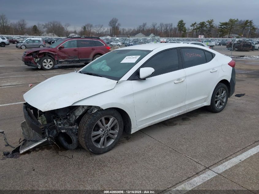 2018 Hyundai Elantra Sel VIN: 5NPD84LF7JH250552 Lot: 43953896