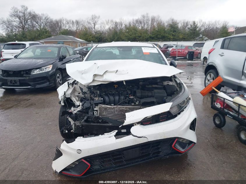 2022 Kia Forte Gt-Line VIN: 3KPF54AD8NE445685 Lot: 43953897