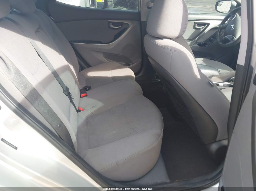 2016 Hyundai Elantra Se VIN: 5NPDH4AE1GH659648 Lot: 43953908